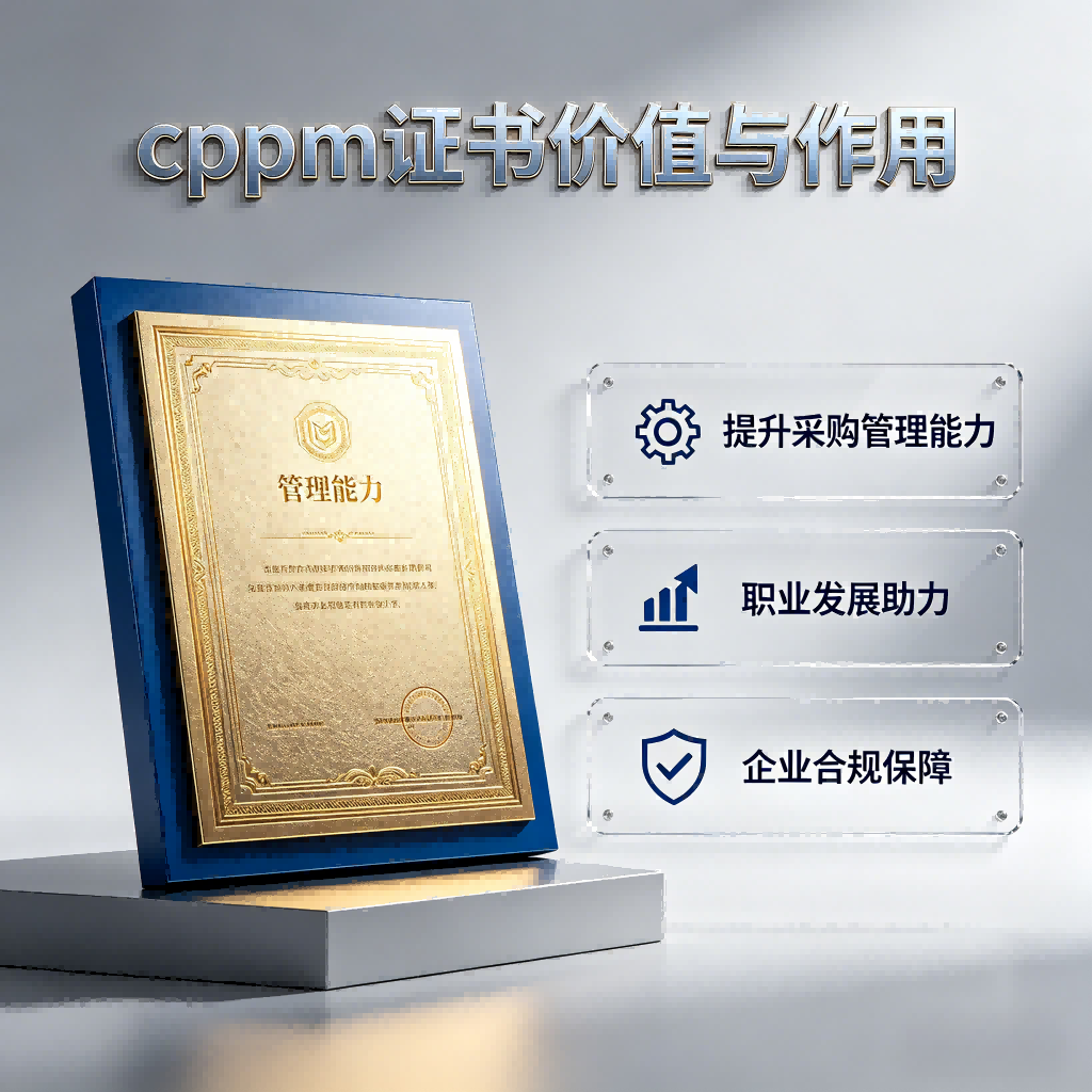 CPPM含金量高吗?山西采购人必读的中供国培深度解析