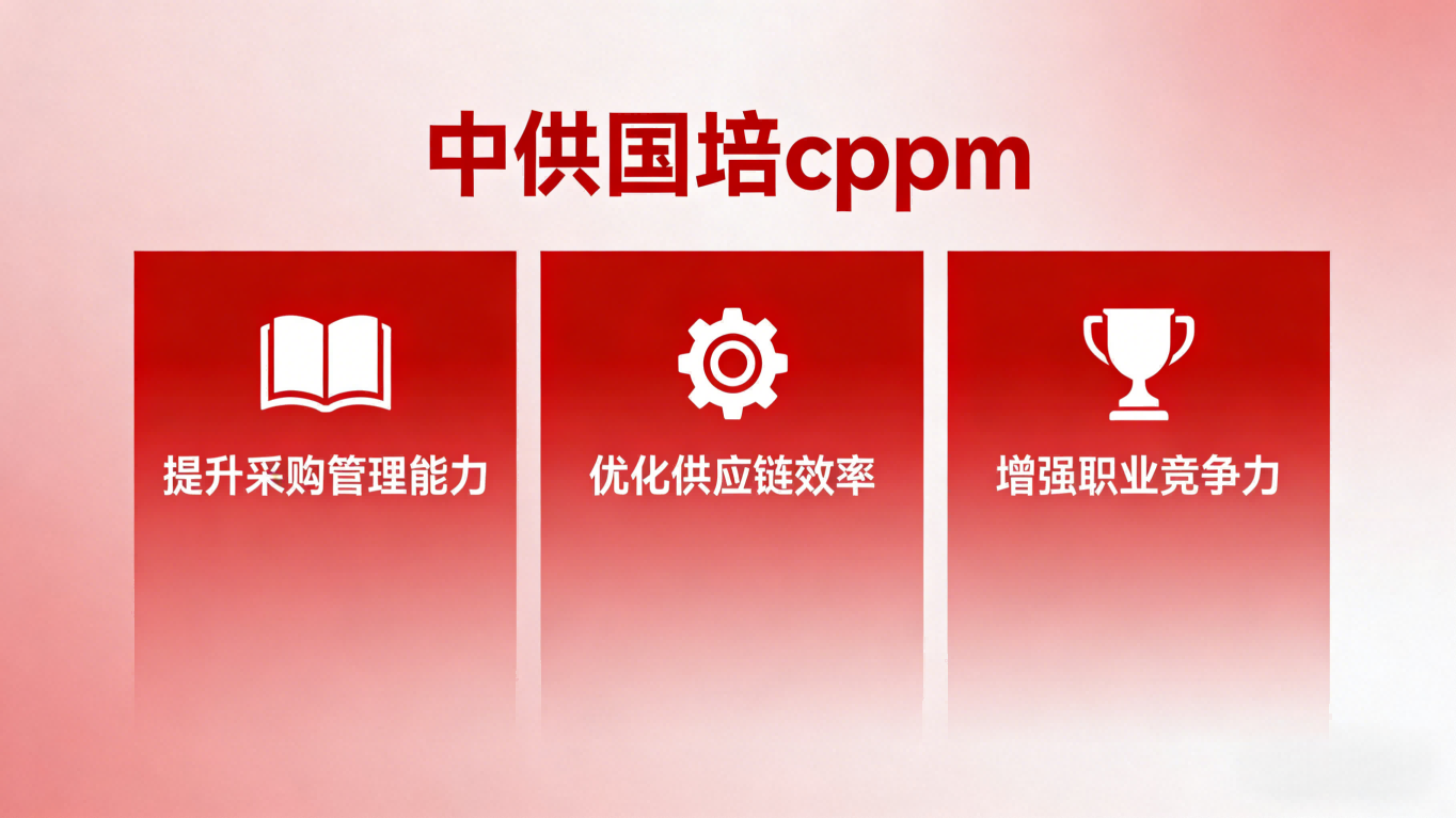 CPPM讲师张海宁：中供国培如何打造专业采购人才