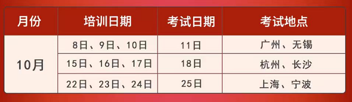 cppm注册采购经理考试时间:中供国培2026年10月广州、无锡、杭州、长沙、上海、宁波考点安排